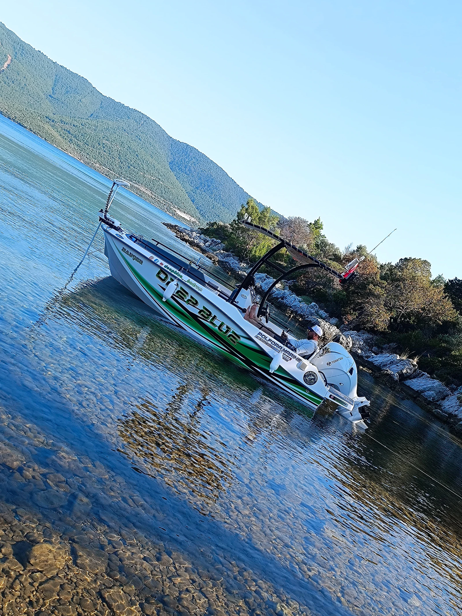 DeepBlue teknesinde deniz hazırlığı