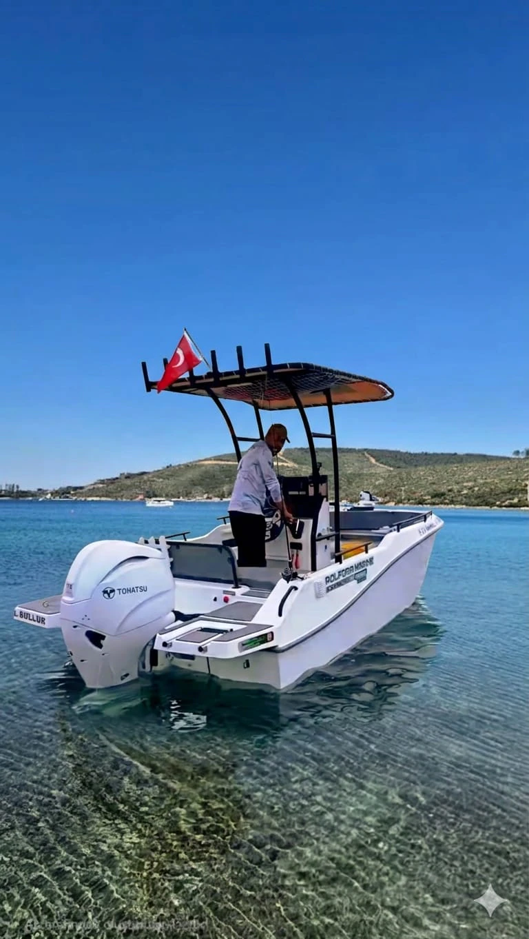 DeepBlueBodrum dikey tekne karesi